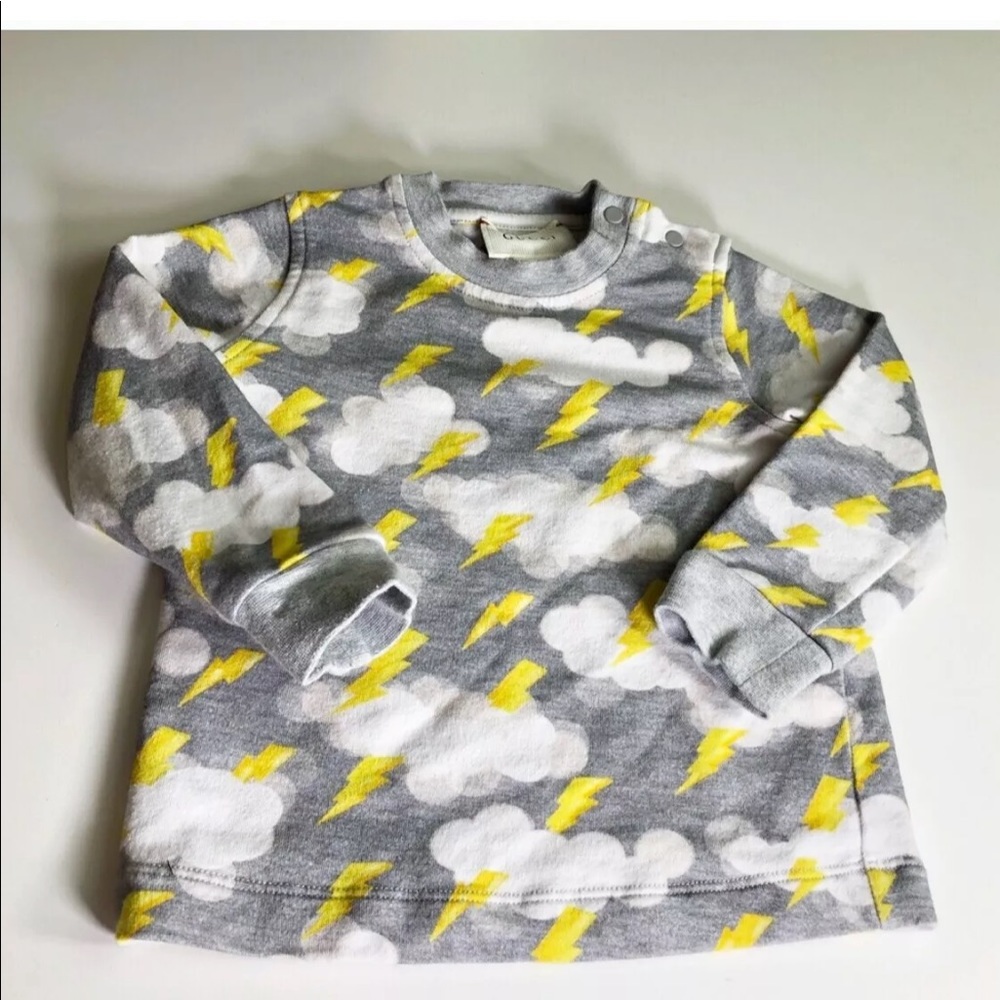 Gucci Auth Lightning Bolt Pullover Infant 6-9 🌩 - Picture 4 of 8